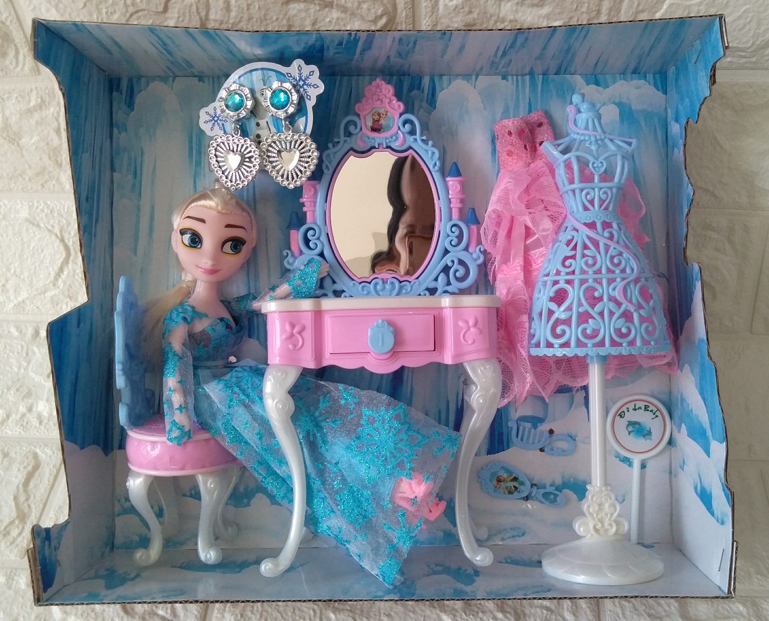 [HCM]Búp bê elsa trang điểm