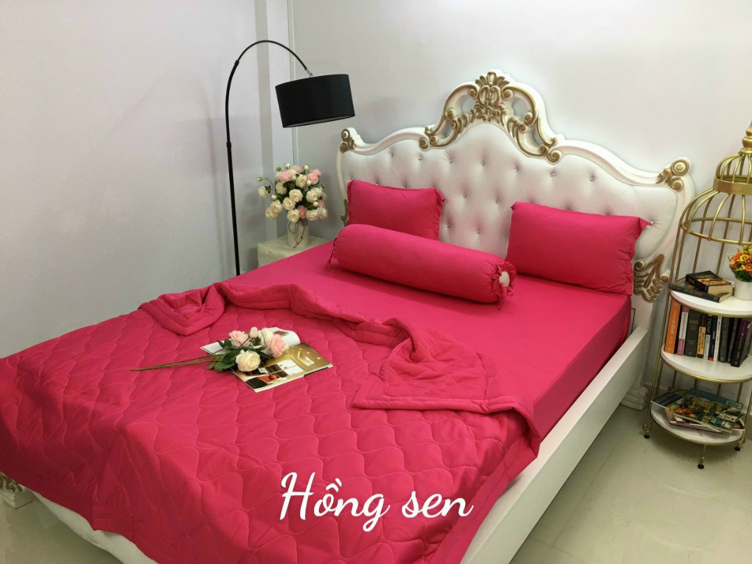 Ga/drap thun lạnh trơn 1 màu Hàn Quốc đủ size (co giãn 4 chiều )