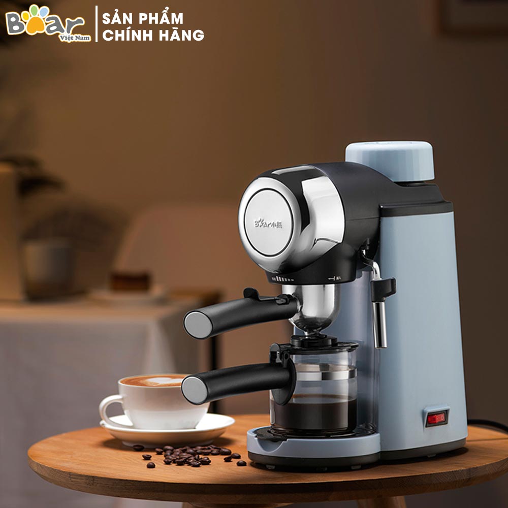 Máy Pha Cafe Bear B02V1 Tự Động Pha Cafe, Pha Espresso Phong Cách Ý Mini Pha Cà phê