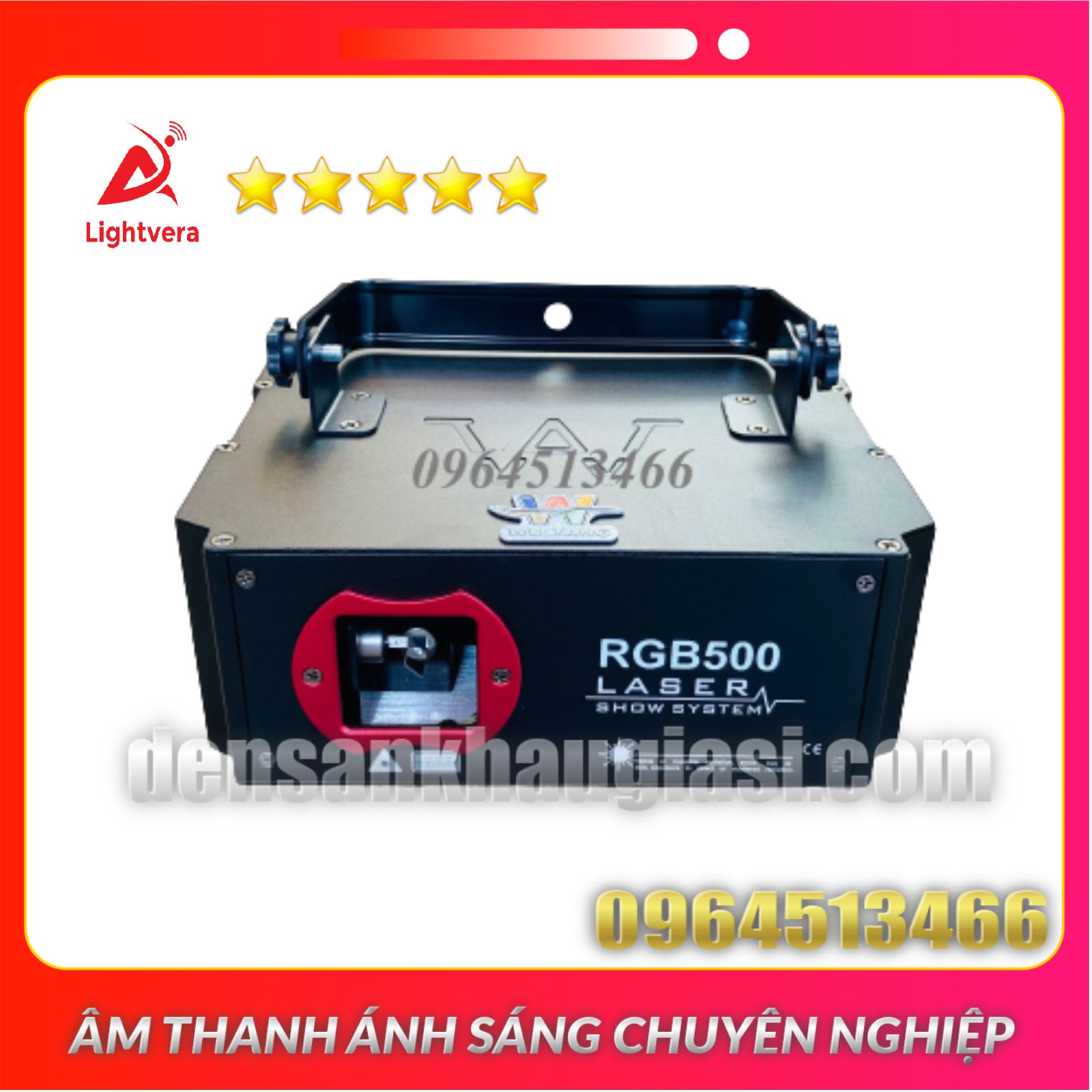 Đèn Laser Quét Tia RGB 500