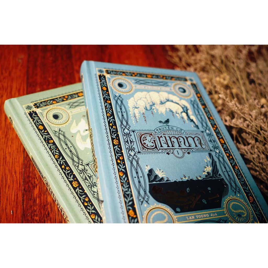 Sách - Bộ Truyện cổ Grimm (02 cuốn) (Bìa cứng)