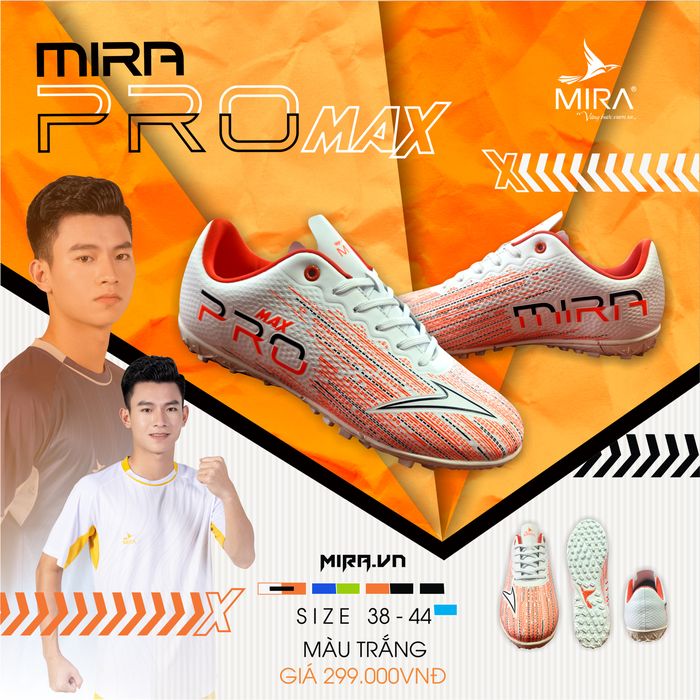 GIÀY ĐÁ BÓNG MIRA PRO MAX TF