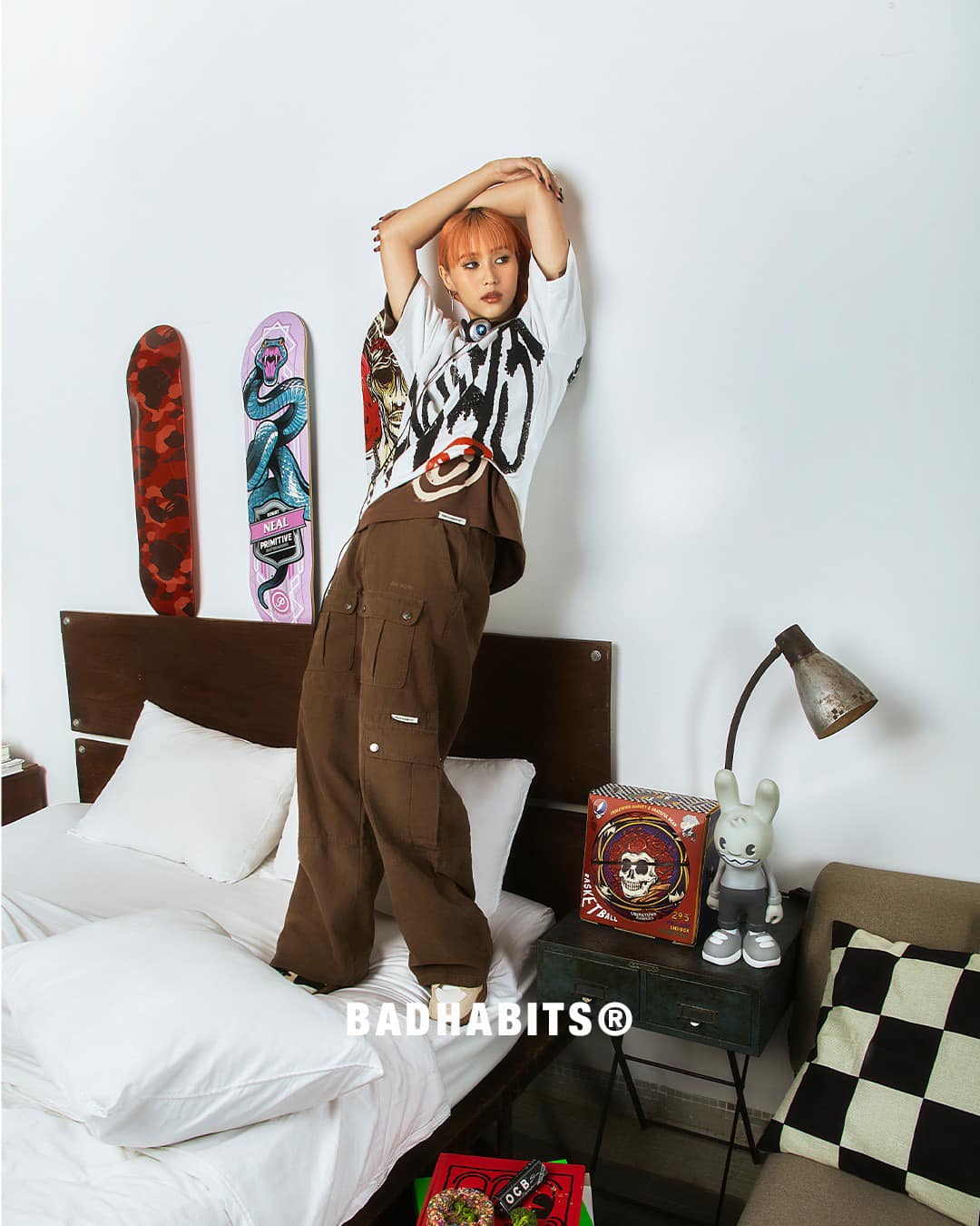 Quần Bad Habits BROWN BAD CARGO PANTS