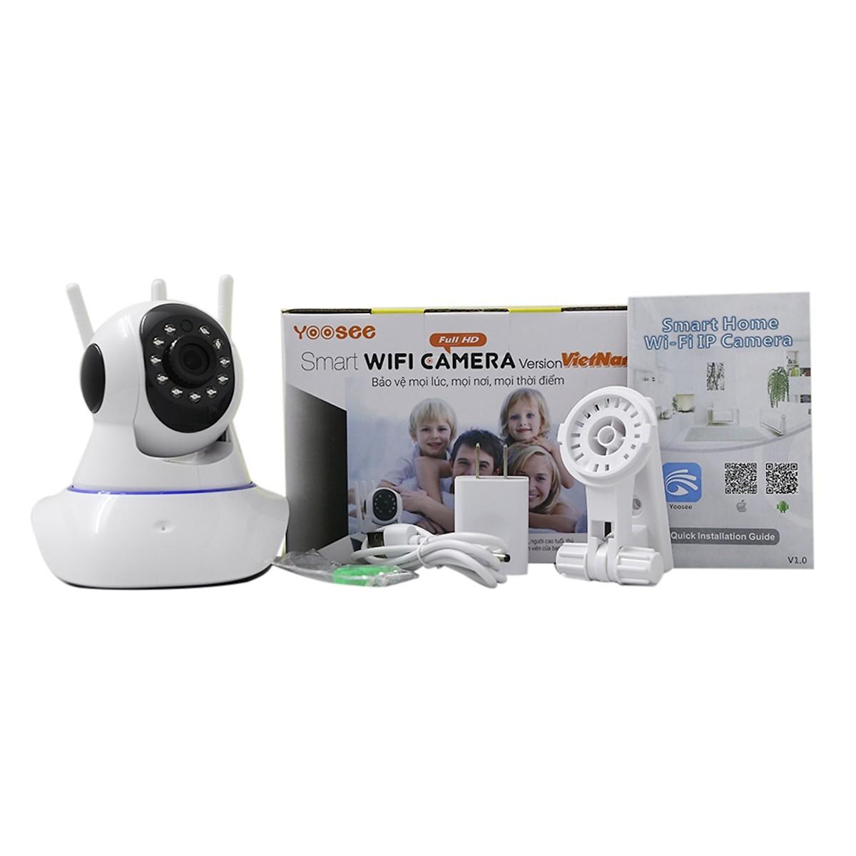 Camera Wifi Ip Chống Trộm Yoosee 3 Râu