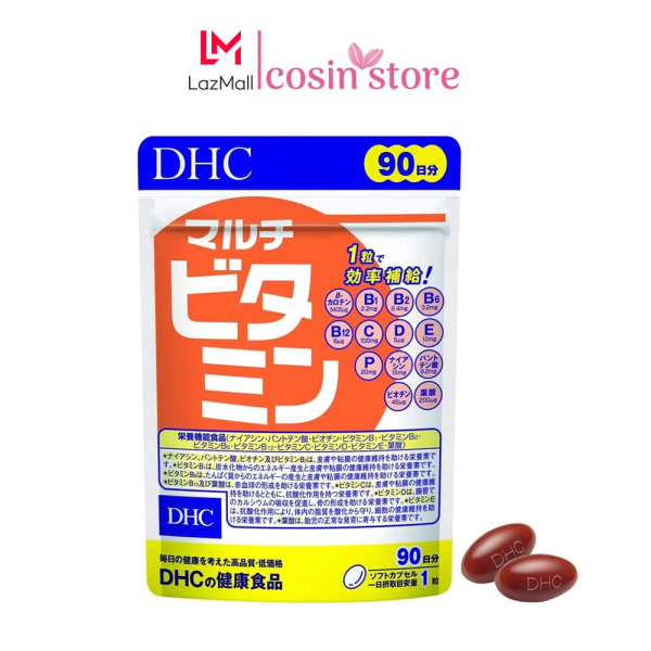 Viên uống Vitamin Tổng Hợp DHC MULTI VITAMINS 90 viên 90 ngày dùng của Nhật - Bổ sung vitamin cần thiết hàng ngày cho cơ thể nhập khẩu