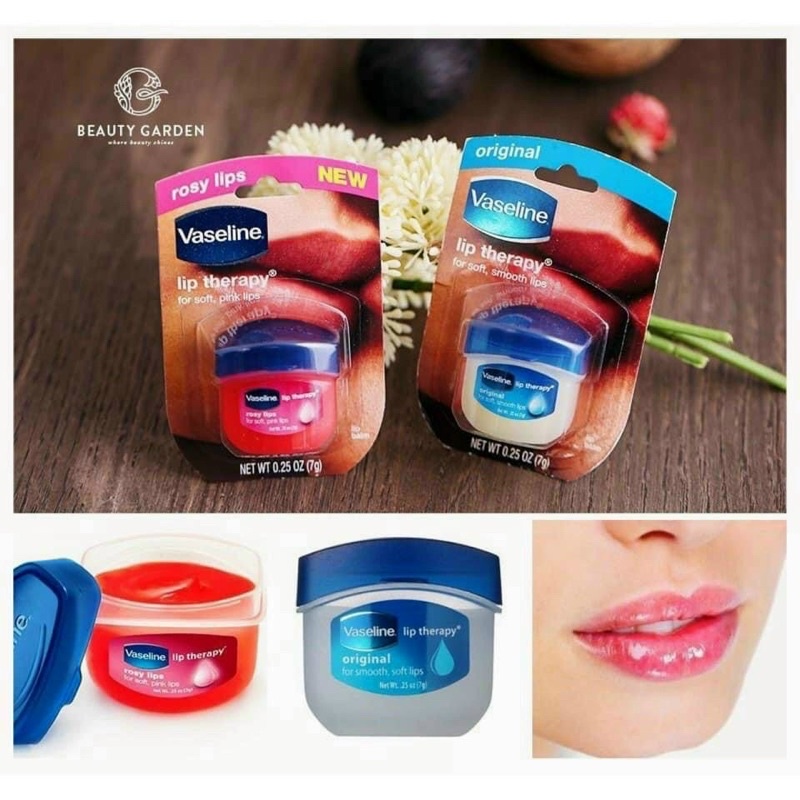 Combo 2 Sáp dưỡng môi vaseline