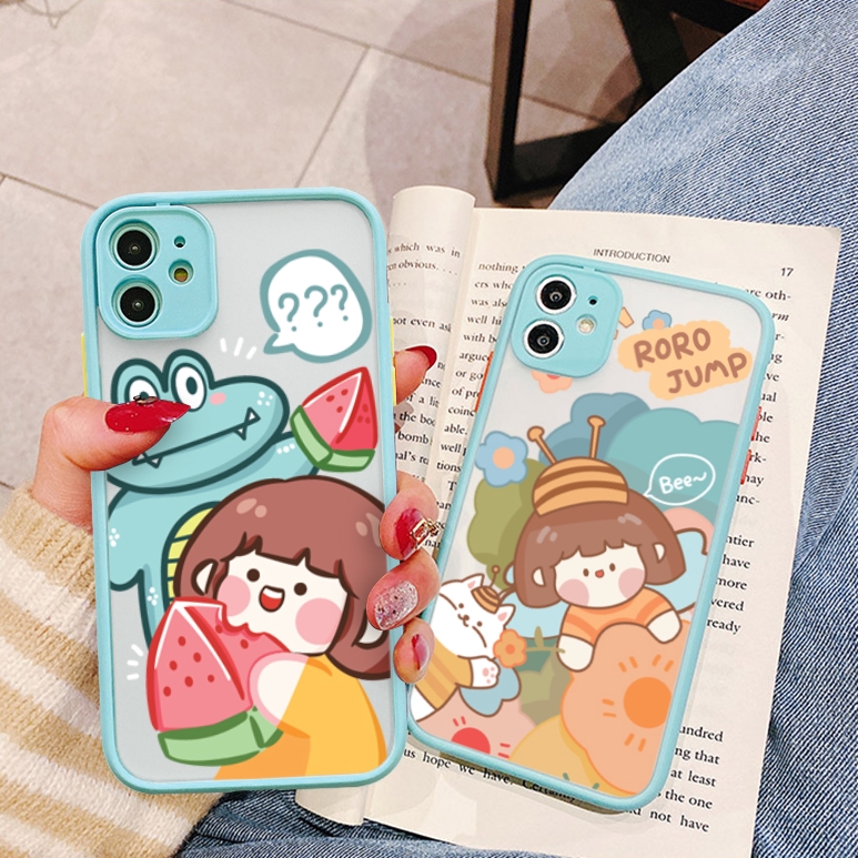 Ốp Lưng Nhám Chống Sock Va Đập Bảo Vệ Camera Roro Jump