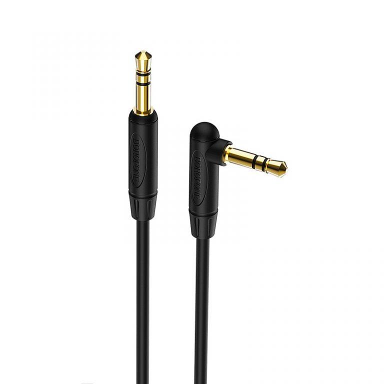 Cáp Audio AUX BOROFONE BL5 Chuyển Jack 3.5mm sang Jack 3.5 mm Hỗ trợ Microfone Nút điều khiển