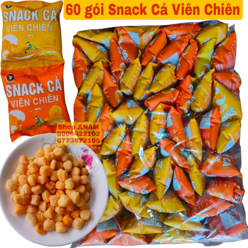 5 gói Snack Cá Viên Chiên ( 5 gói)