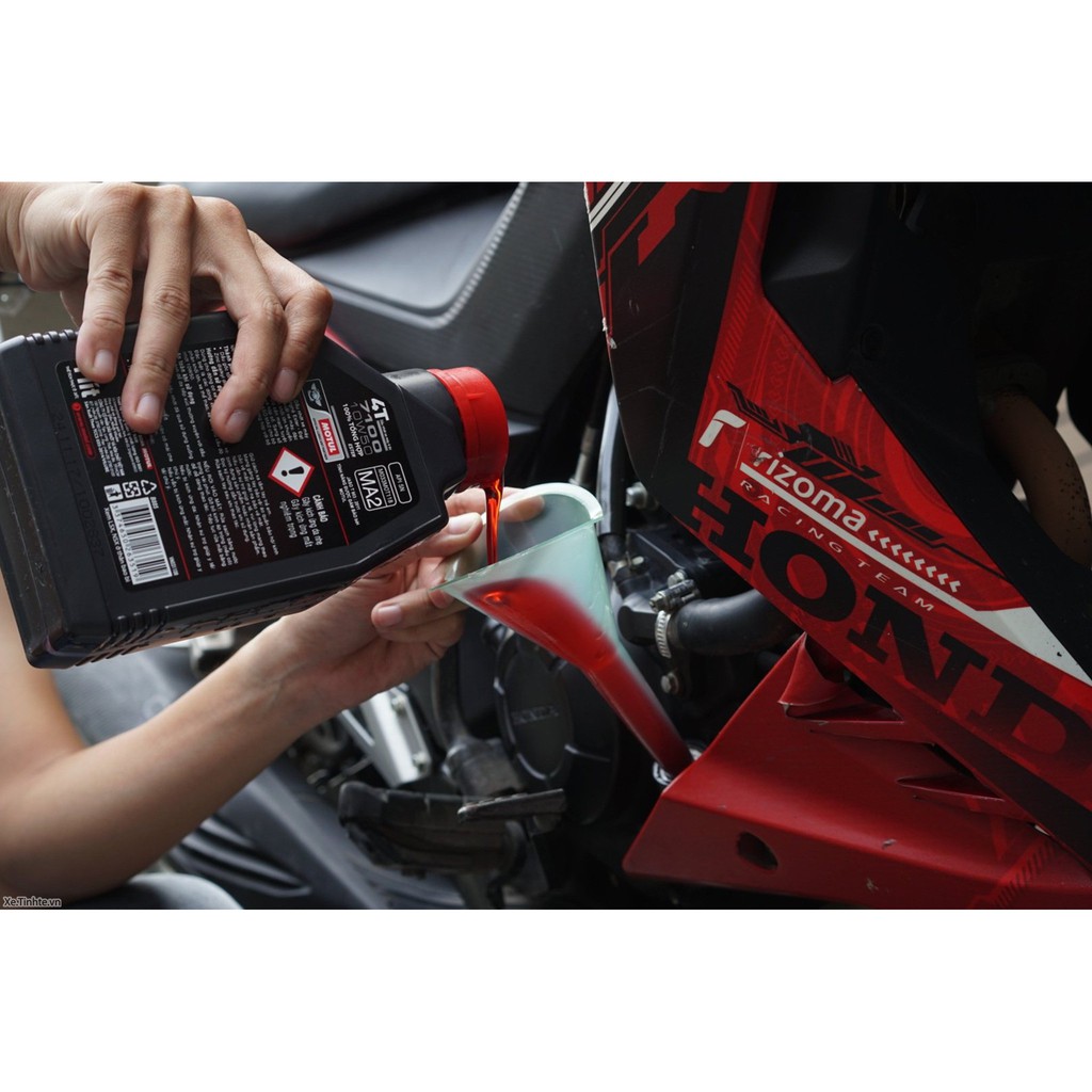[Tặng phễu giót nhớt] - Nhớt xe số Motul 3000 Plus 20W50 800ml Motul