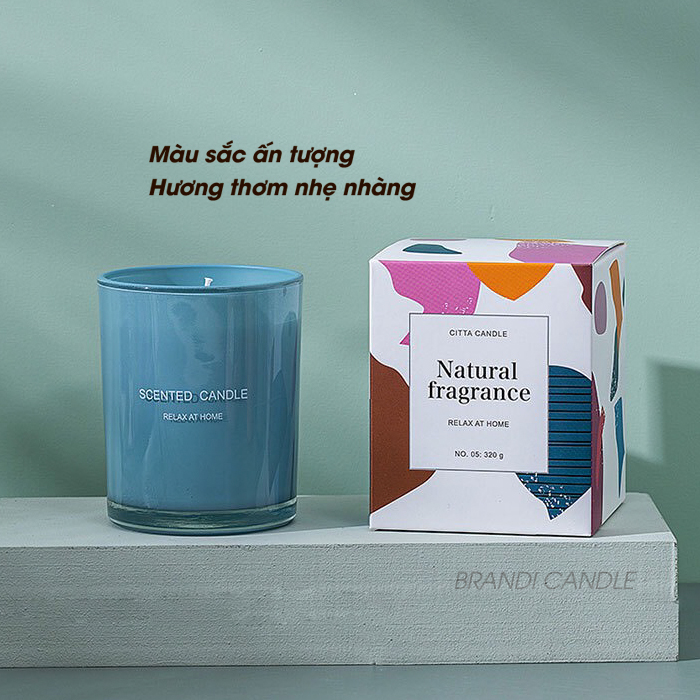 Nến Thơm Handmade Citta Relax At Home Hũ 4 Màu