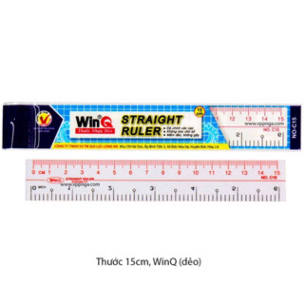 1 cây thước dẻo 15cm winq c15 - k pen