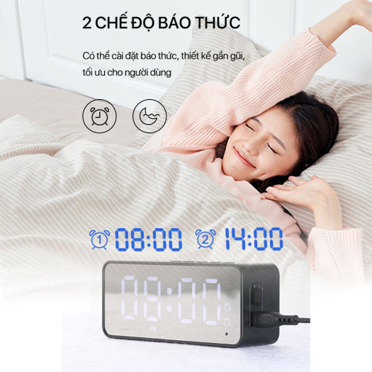 [Xả Hàng Siêu Rẻ] Loa bluetooth Robot RB150 mini công suất 3w - Bảo Hành 12 Tháng