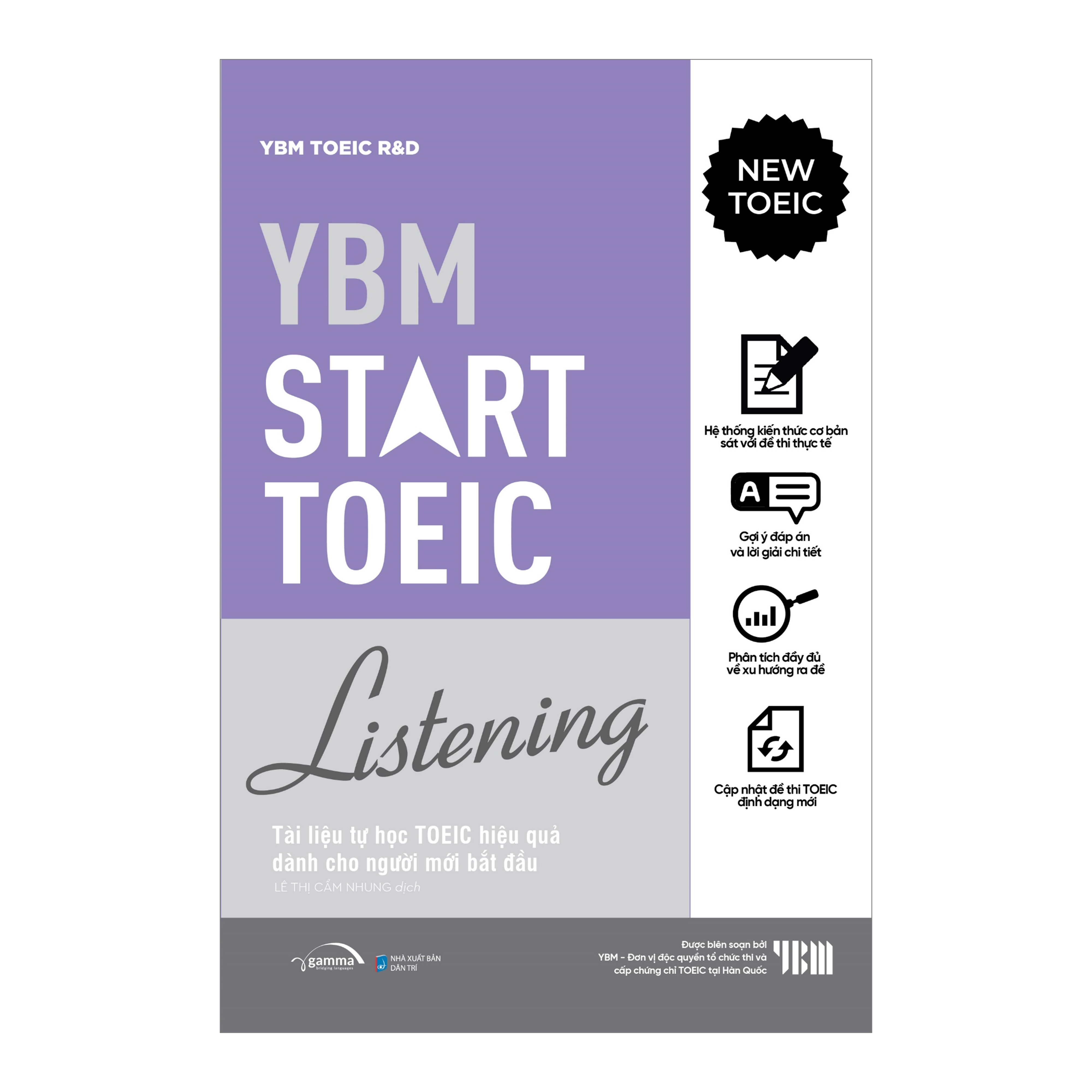 Sách - Combo YBM TOEIC Start Reading + YBM TOEIC Start Listening