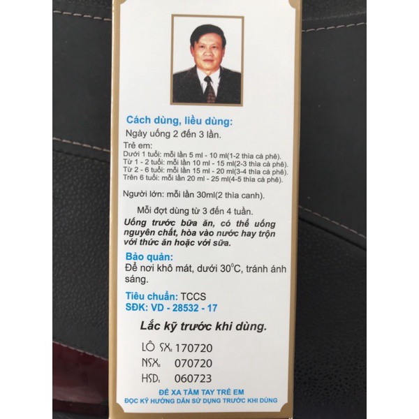 [GIÁ RẺ] SIRO CAM TÙNG LỘC GIÚP TRẺ ĂN NGON
