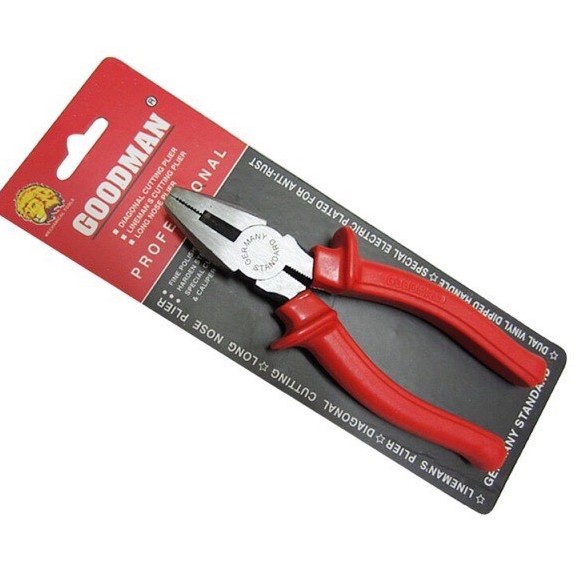 Kìm Điện - Cắt - Nhọn GoodMan Thép CR-V