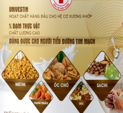 [900g/hộp, HSD 2026] Sữa hạt Xương Khớp Obisure Gold Plus dùng được cho người tiểu đường, tim mạch.