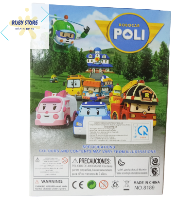 [ROBOCAR POLI] MÁY BAY BIẾN HÌNH HELLY (2 IN 1)