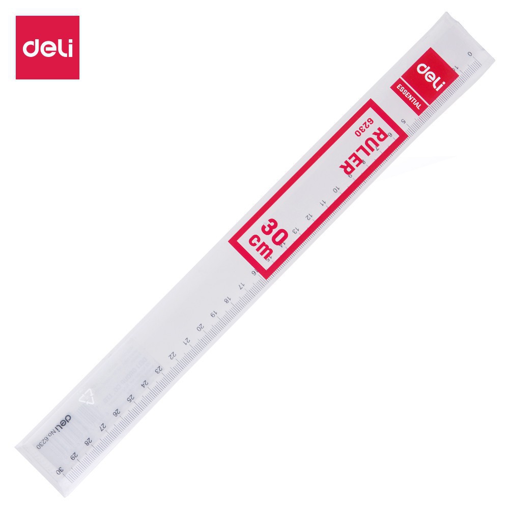 Thước Kẻ nhựa DELI 30cm E6230
