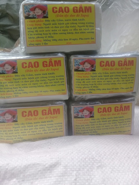 Cao gắm nguyên chất