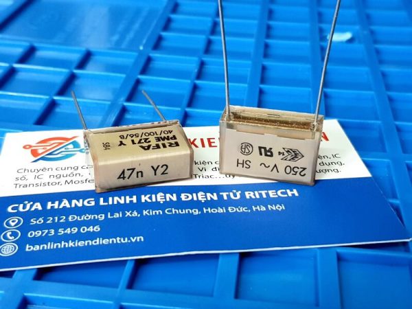Tụ rifa pme271y 47nf 250v 0.047uf 47n y2