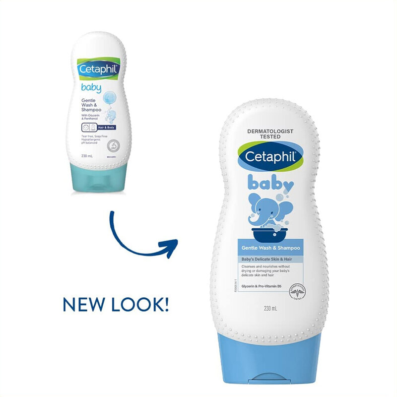 Sữa Tắm Gội Toàn Thân Cho Bé Cetaphil 230Ml