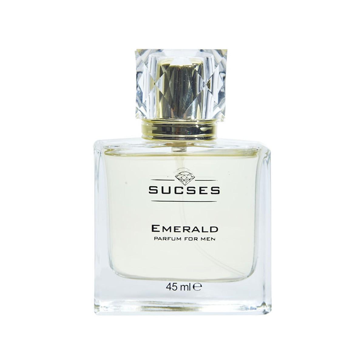 Nước hoa nam Cao cấp Sucses Emerald 45ml (Rainforest Quintessence)
