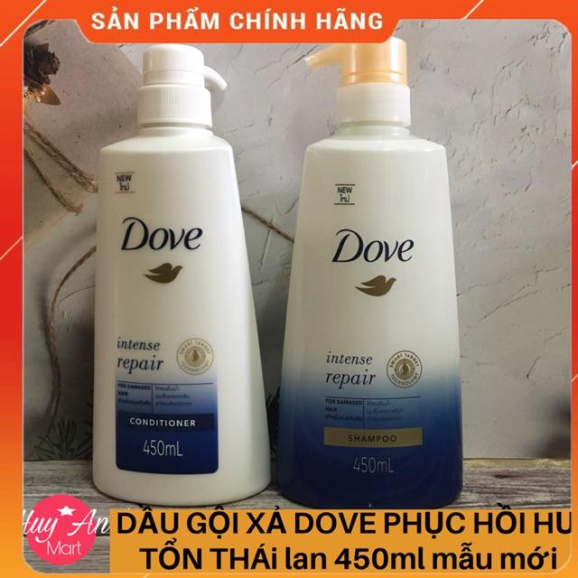 Combo Cặp dầu gội xả Dove Thái Lan 400ml