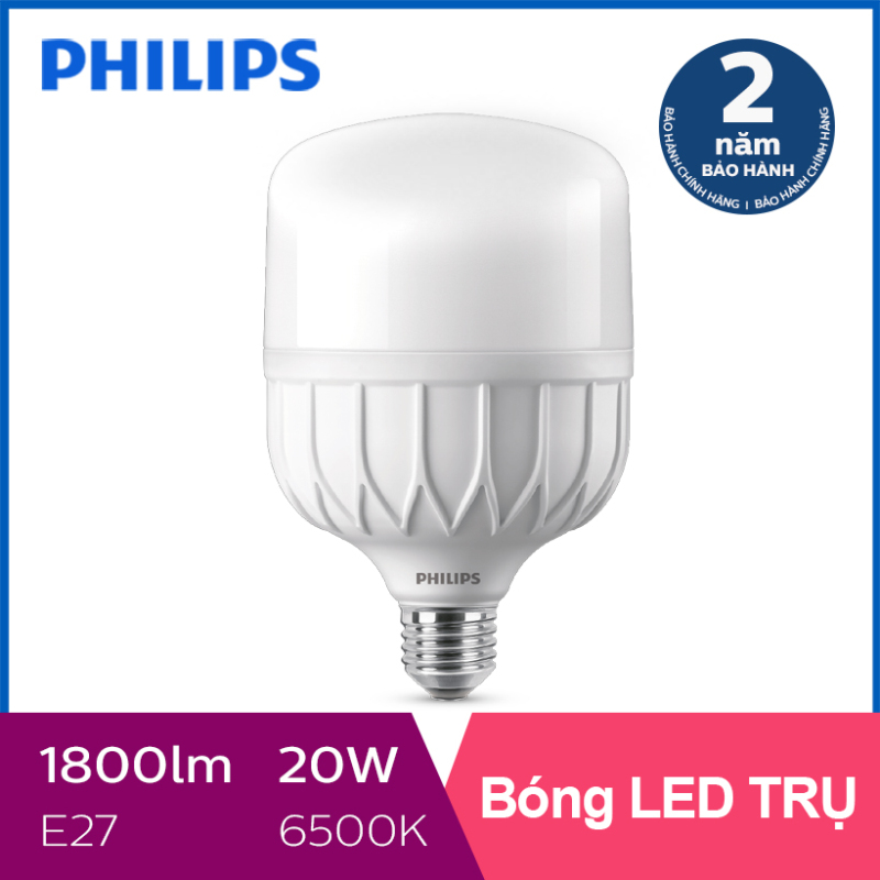 Bóng đèn Philips LED TForce core 20W HB E27- Ánh sáng trắng/ Ánh sáng vàng