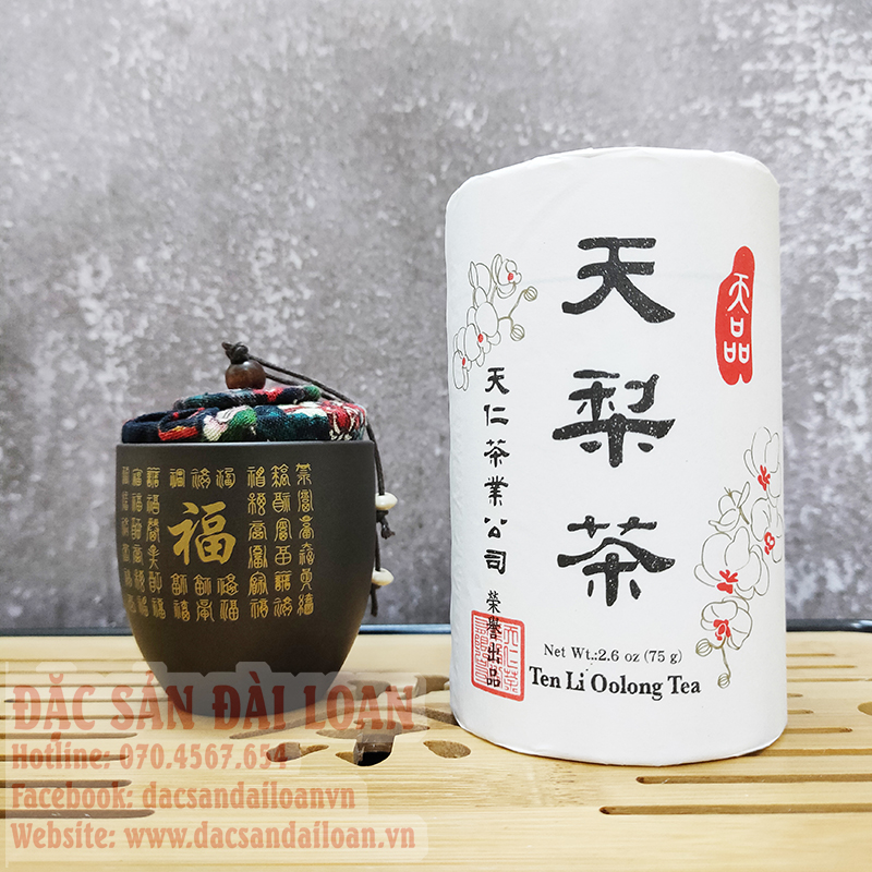 TRÀ OOLONG (TRÀ Ô LONG) TEN LI TEN REN ĐÀI LOAN 75G