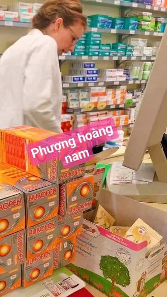 Đồ uống hạ sốt Nurofen của Đức