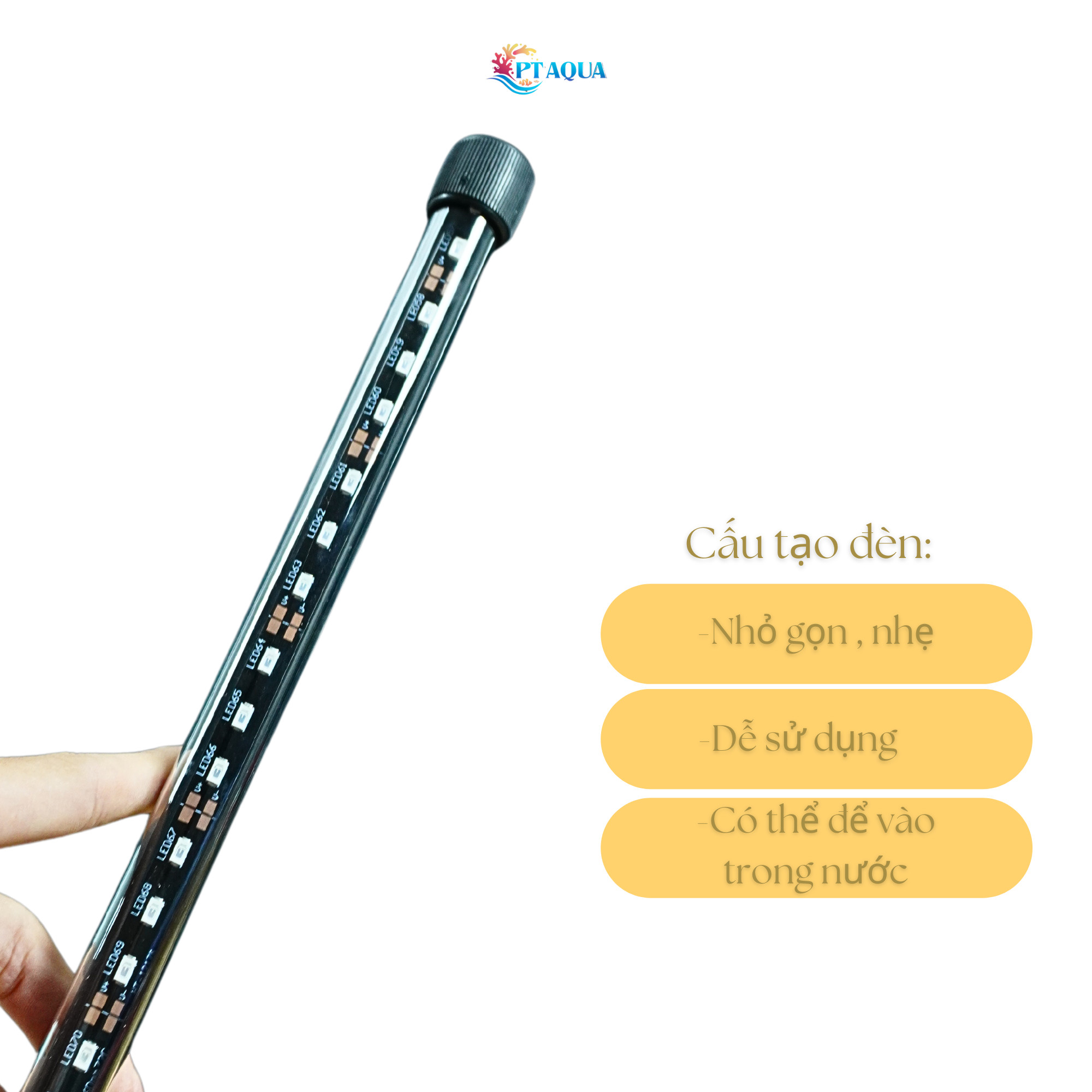 Đèn bể cá Blue xanh biển dành cho hồ cá cảnh