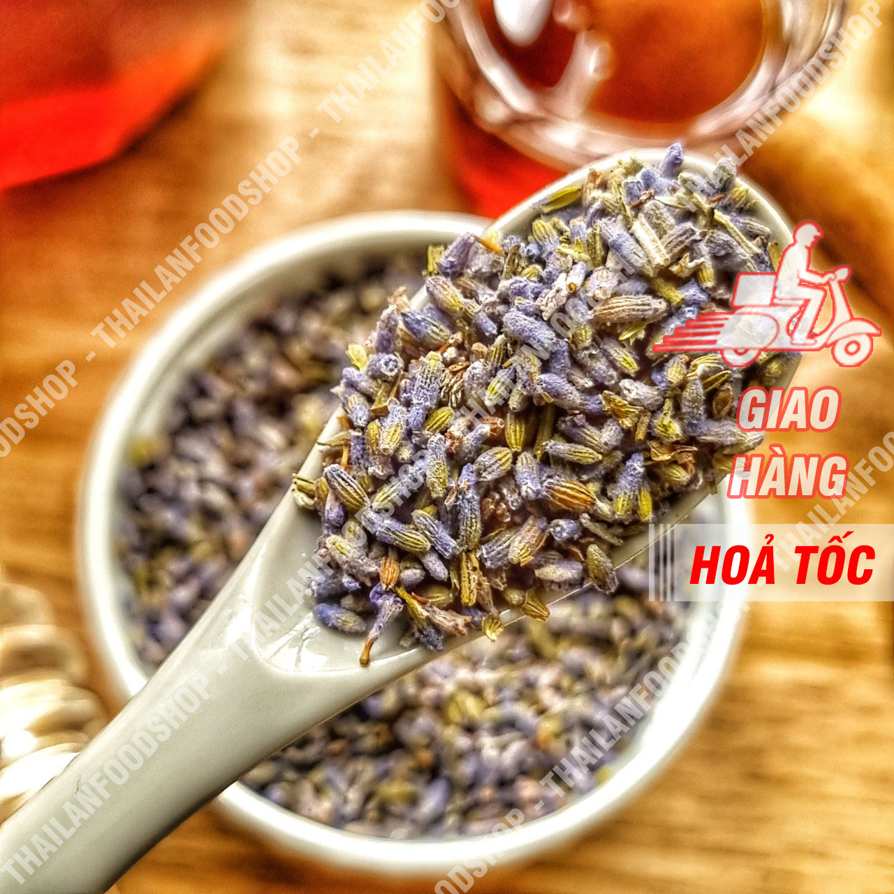 Trà Hoa Oải Hương (Lavender) Lon 150Gram