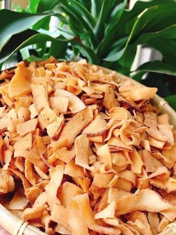 MỨT DỪA CACAO SẤY GIÒN