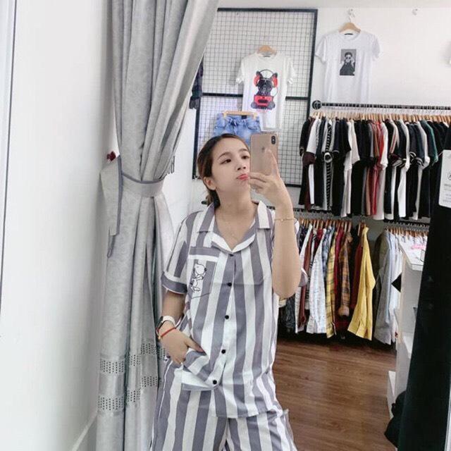 [ Lọ lem Luxuxy ] ❤ SIÊU PHẨM ❤ Bộ Quần Áo Pizama Nam Chất Liệu Kate Thái Cực Hot T65