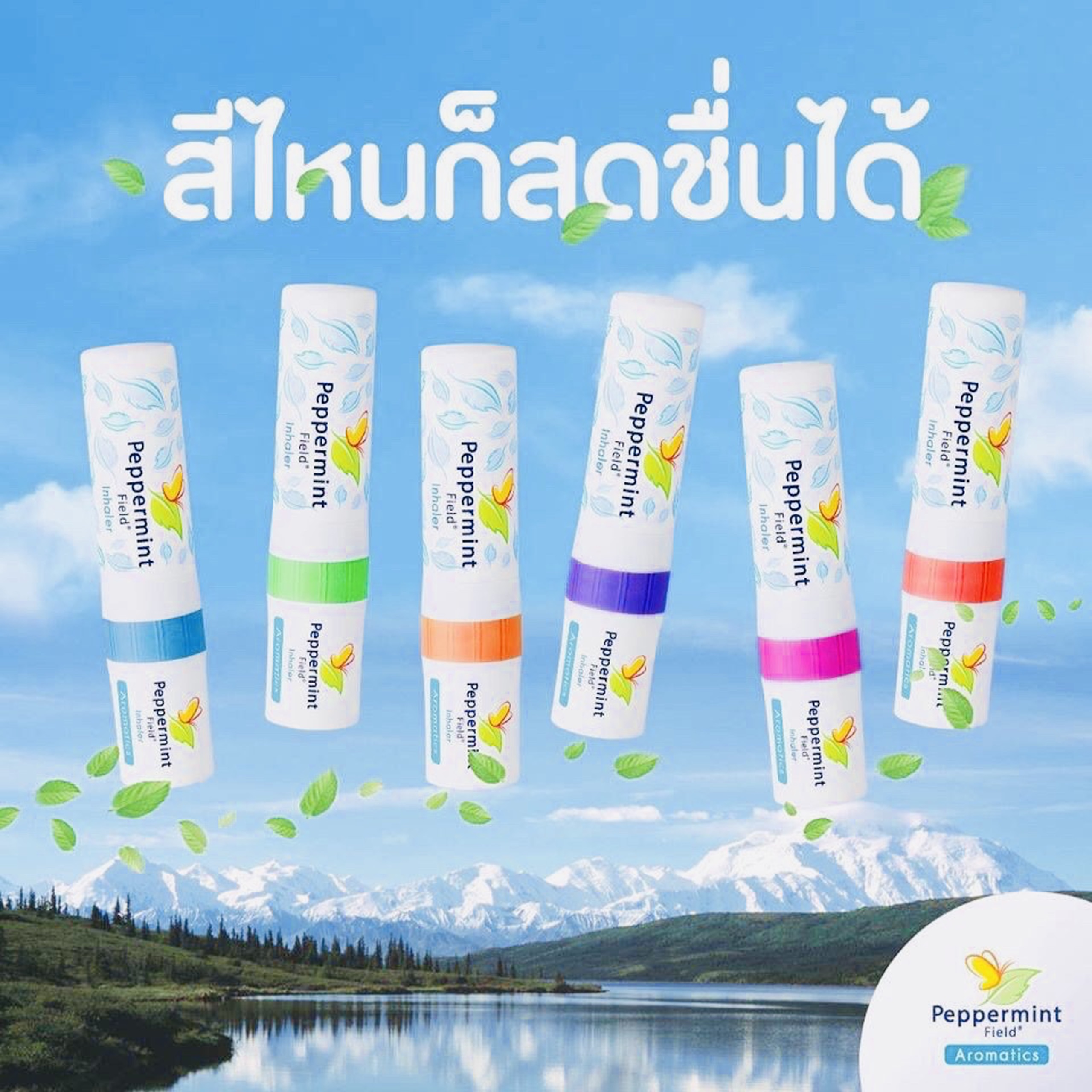 Dầu Hít Thông Mũi Bạc Hà Peppermint Field TháiLan