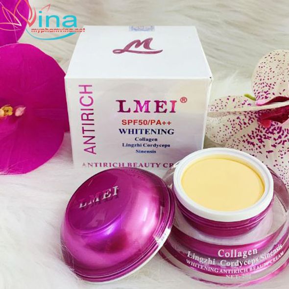[HCM]KEM DƯỠNG TRẮNG DA CAO CẤP LMEI TINH CHẤT COLLAGEN - LINH CHI - ĐÔNG TRÙNG HẠ THẢO