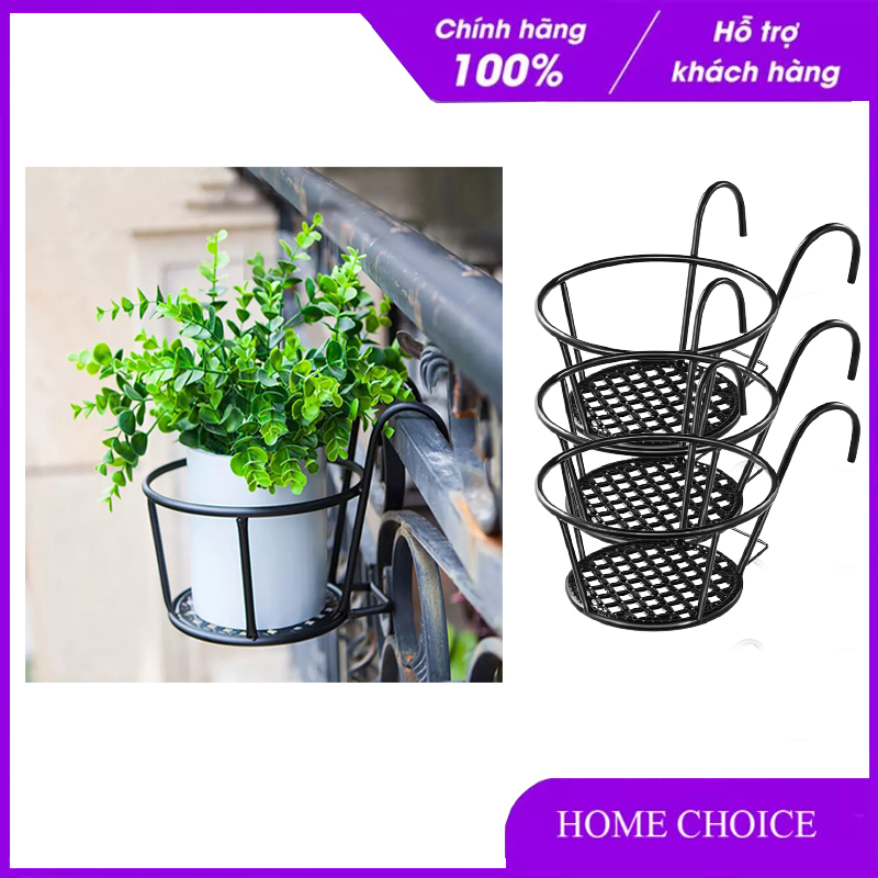 balcony flower basket