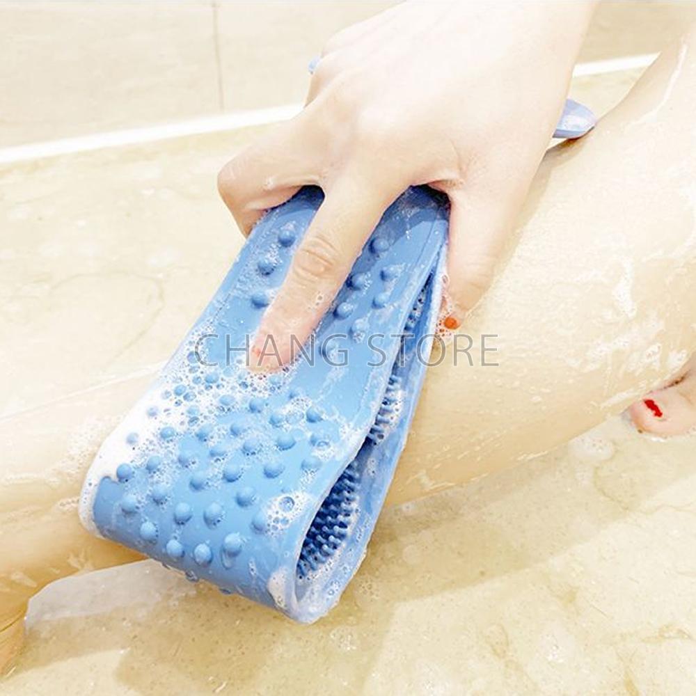 Cọ Lưng Dây 2 Mặt Silicol ,Massage , Tẩy Tế Bào Chết Siêu Hot