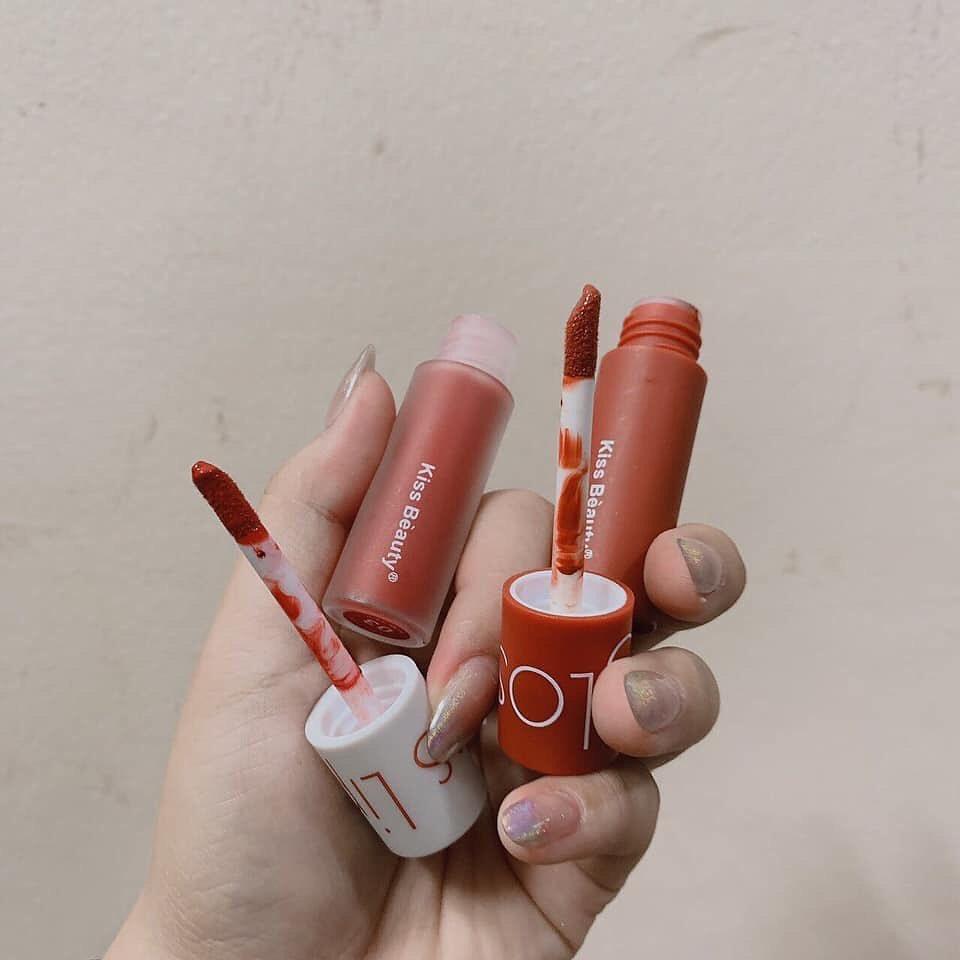 [HCM]Set 4 Thỏi Son Bền Màu Mềm Mượt Môi (2 Son Lì + 2 Son Kem)