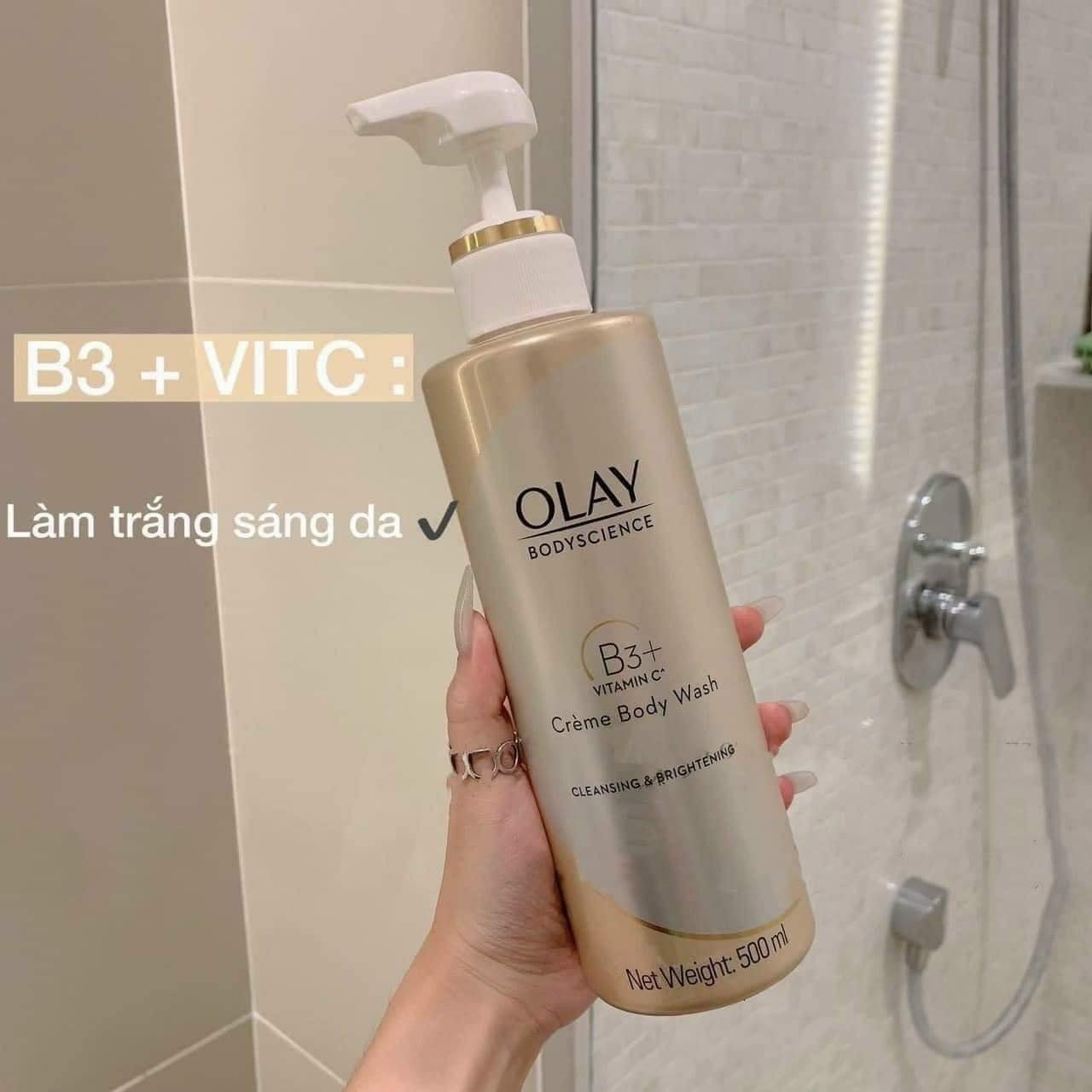 Sữa Tắm B3 Olay Retinol Siêu Trắng Da