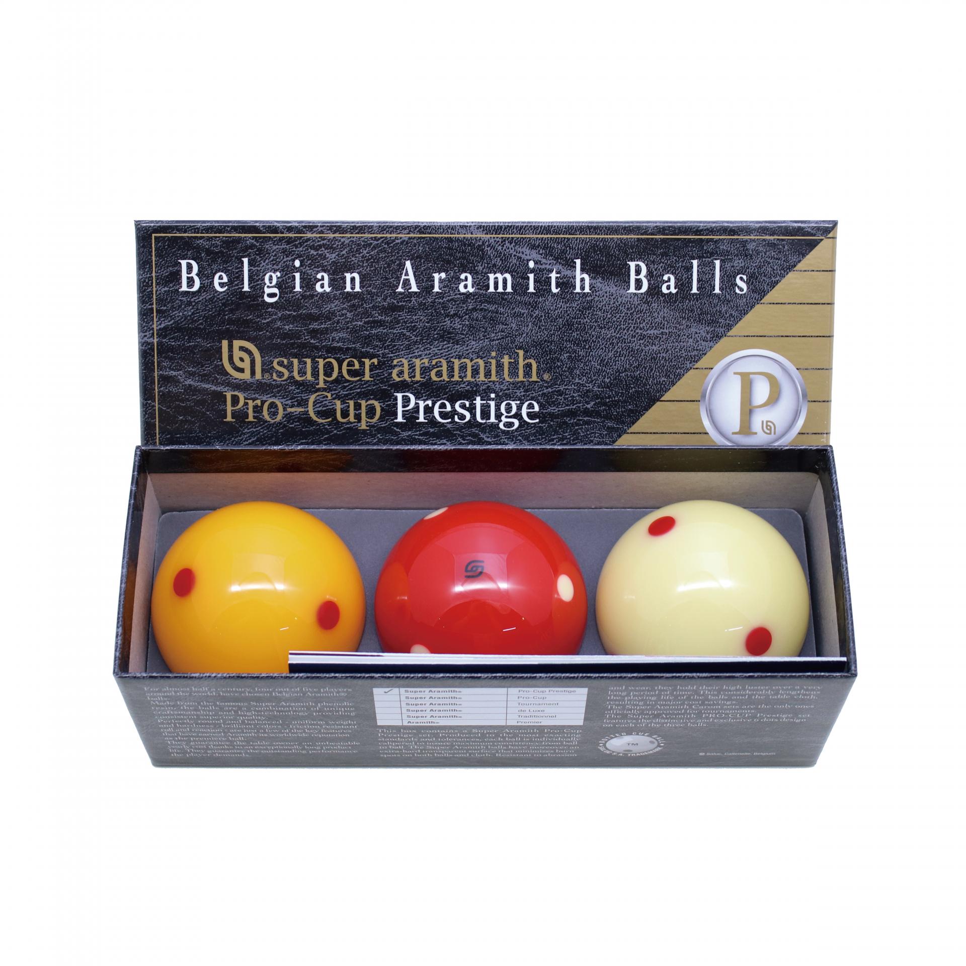 Bi Bỉ 3c màu đỏ Aramith Prestige