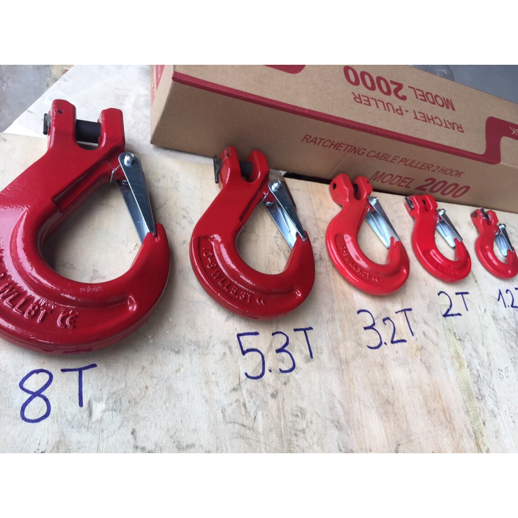 Móc Xích Cẩu Hàng 1 Tấn - 2 Tấn - 3 Tấn - 5 Tấn.