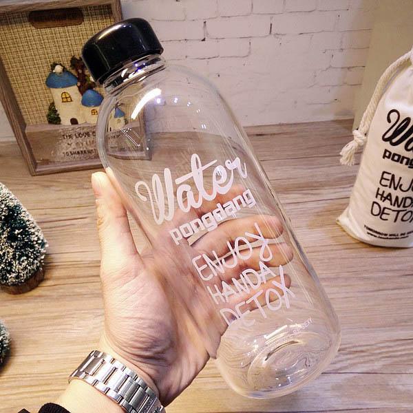 [HCM]Bình đựng nước PongDang Detox 1 lít kèm túi