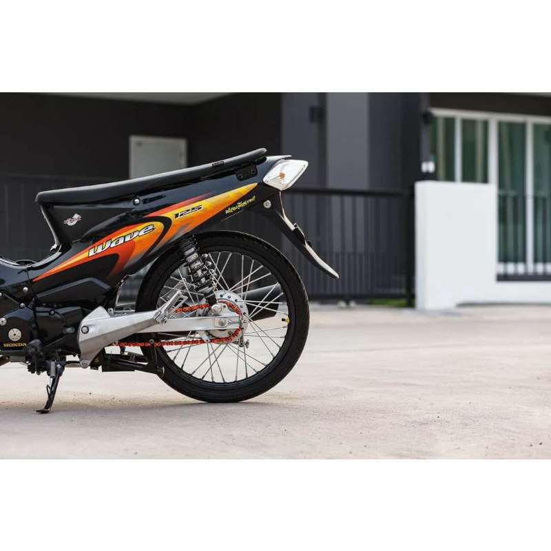 Tem rời Wave Thái Lan 125 xe  đen vàng
