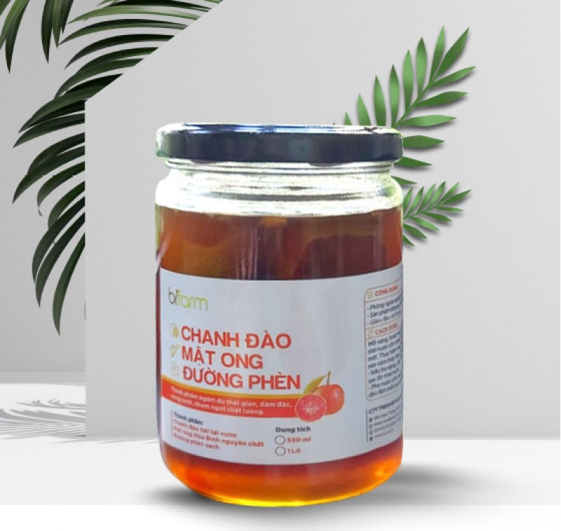 CHANH ĐÀO - MẬT ONG - ĐƯỜNG PHÈN Bifarm
