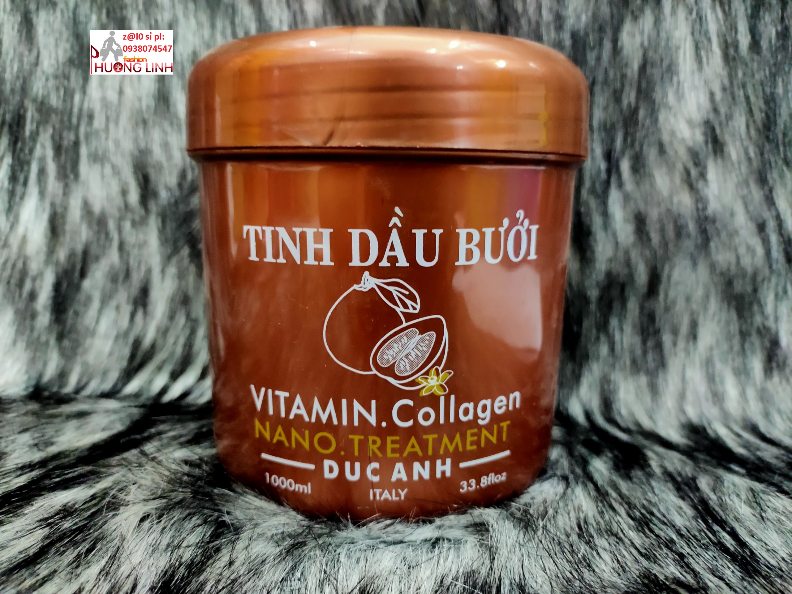 Hấp dầu tinh Đức Anh dầu Bưởi, tinh dầu Dừa 1000ml