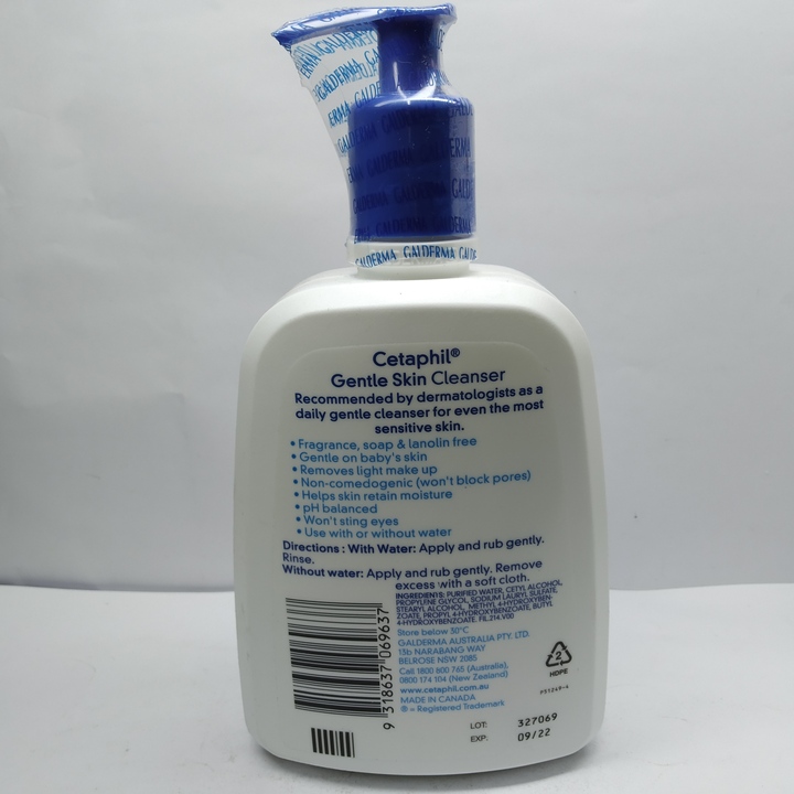 SỮA RỬA MẶT CETAPHIL - LỌ 500ml
