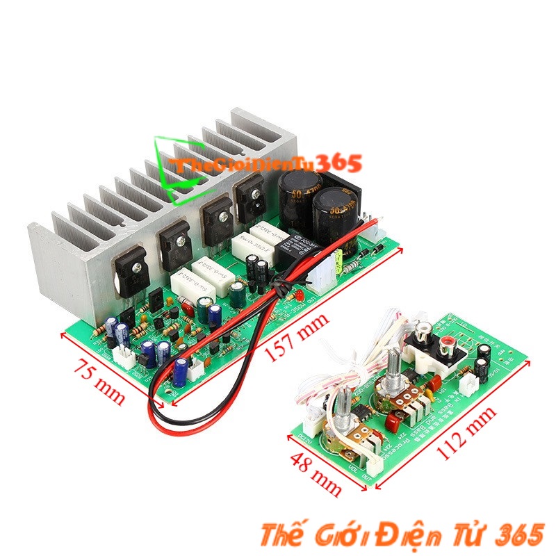 Mạch âm ly khuếch đại âm thanh sub 24vac – 28vac công suất 350w