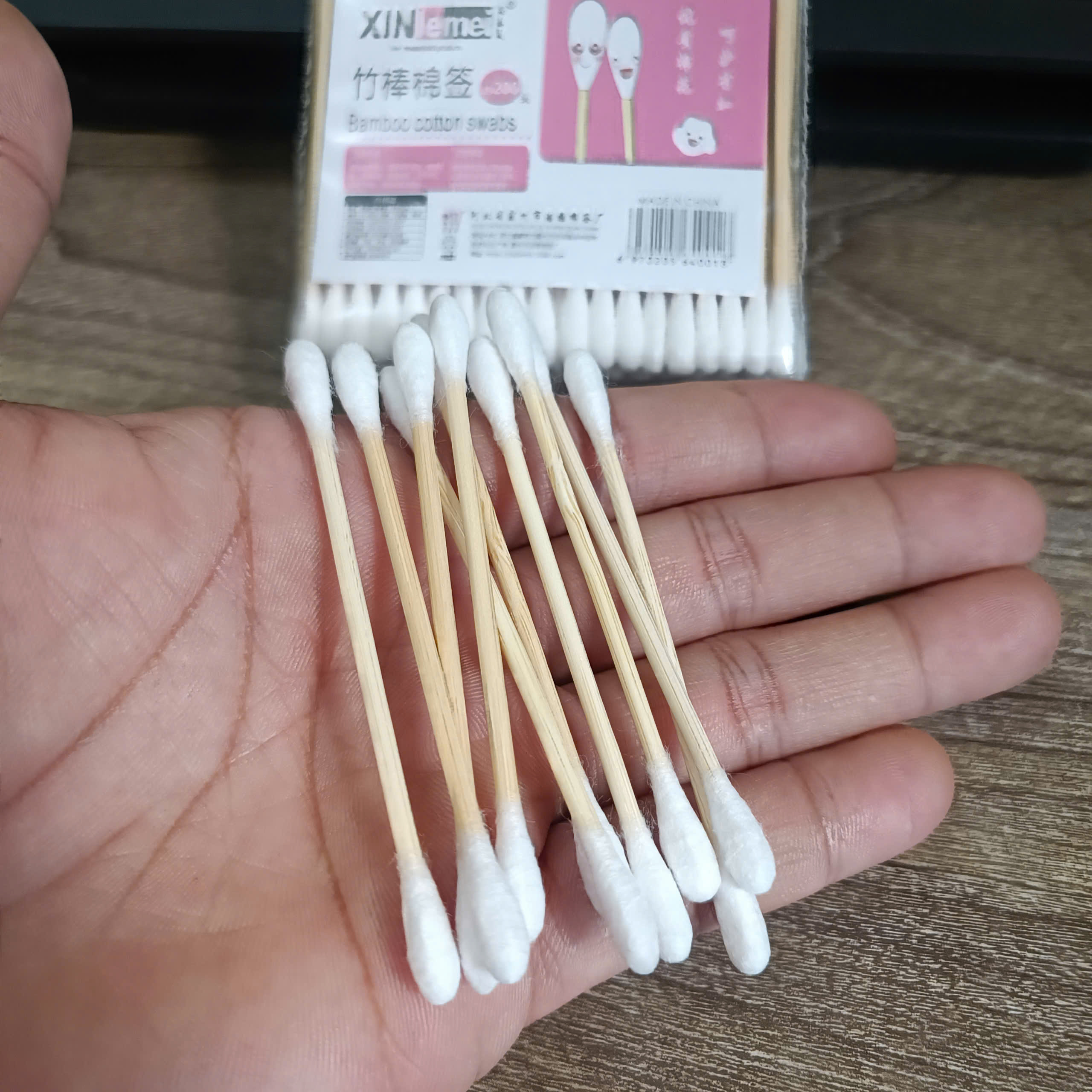 Bông tăm tiệt trùng cán gỗ
